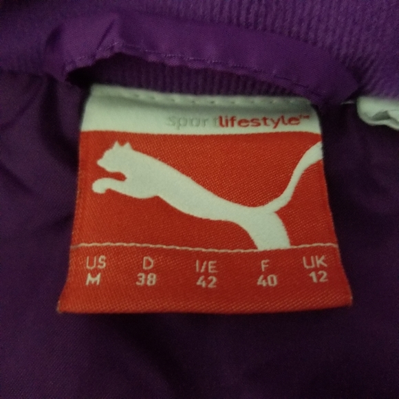 PUMA | full zip snap pocket puffer vest gilet - Picture 6 of 8